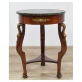 French Empire Style Mahogany and Variegated...