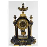 Samuel Marti Style Neoclassical Mantel Clock