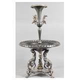 Monumental Victorian Silver-Plated Centerpiece