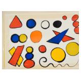 Alexander Calder Lithograph Alphabet et Serpent