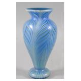 Tiffany Studios Favrile Pulled Feather Vase
