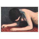 Philip Stein Oil on Board Nude Figure
