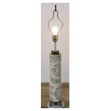 Reticulated Blanc de Chine Table Lamp Base