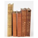 5 Rudyard Kipling Cloth-Bound Literary