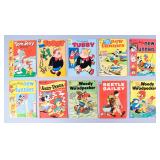 10 Dell 1950s Newsprint Comic Books Jerry