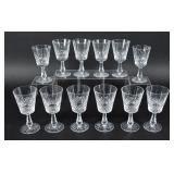 12 Waterford Crystal Kenmare Water Goblets