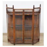 Aesthetic Movement Oak Wall Vitrine