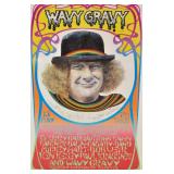 Signed Wavy Gravy Birthday Poster