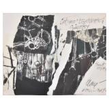 Antoni Clav? Mixed Media Collage Nathan