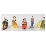 5 Royal Doulton & Royal Copenhagen Figurines