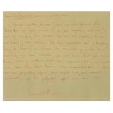 Edward Albee Ink Manuscript Excerpt Wrecking