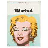 Andy Warhol, Marilyn Monroe Exhibit. Poster,