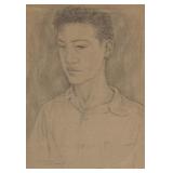 Martha Bolling Pencil & Graphite Portrait Boy