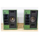 Pair Altec Lansing Painted Wood 9845A Senior
