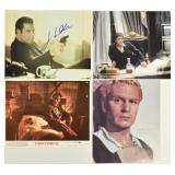 4 Signed Color Photos Incl John Travolta