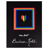 Barbara Kohl Screenprint One Heart