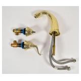 Sherle Wagner Polished Brass Fluted