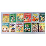 12 Dell Walt Disney Comic Books Donald Duck