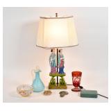 & Glass Table Items