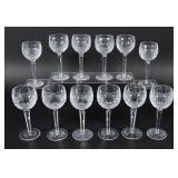 12 Waterford Crystal Kenmare Hock Wine