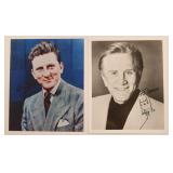 2 Kirk Douglas Signed 8x10 Photos w/ COA