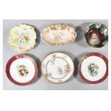 Six Plates & Bowls Incl. R.S. Prussia