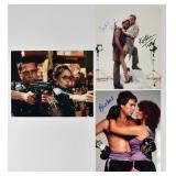3 Dual Signed Color Photos Incl. Michael