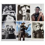 6 Hollywood Actors Signed Photos Incl. Sean