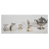 5 Silver-Plated Serving Pieces