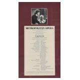 Kiri Te Kanawa Signed Metropolitan Opera