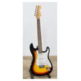 Stratocaster Style Sunburst Finish Electric