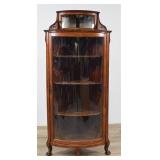 American Quarter-Sawn Oak Victorian Corner