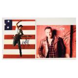 2 Bruce Springsteen Signed Color Photographs