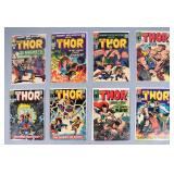 8 Journey Into Mystery & Thor Comic Books