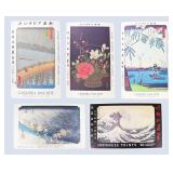 5 Japanese Woodblock Print Exhibit. Posters