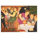 Beryl Cook Screenprint The Manipulators