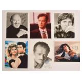 6 Signed Hollywood Actor Photographs