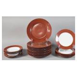 25-Piece Laure Japy Limoges Dinnerware