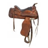 Circle Y Leather Western Horse Saddle