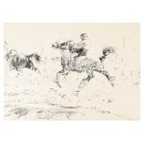 Edmund Blampied Lithograph Splash! Splash!