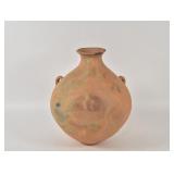 Terracotta Earthenware Handled Globular Jar