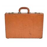 Peter Benchley Monogrammed Leather Briefcase