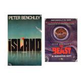 2 Peter Benchley Ephemera Items Incl. Island