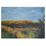 Nathaniel Benchley Oil Autumn Landscape
