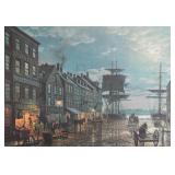 John Stobart Offset Lithograph Maiden Lane