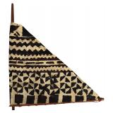Papua New Guinea Painted Bark Cloth Tapa