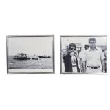 2 Jaws Stills, Benchley & Spielberg