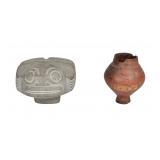 Marquesan Carved Volcanic Stone Tiki