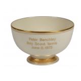 Lenox Porcelain Boy Scout Tennis Award Bowl