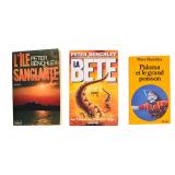 3 Peter Benchley French Softcover Novels
